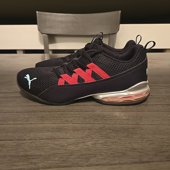 Puma Shoes - PUMA WOMENS RIAZE PROWL POP RUNNING SHOES SNEAKERS BLACK SIZE 7.5